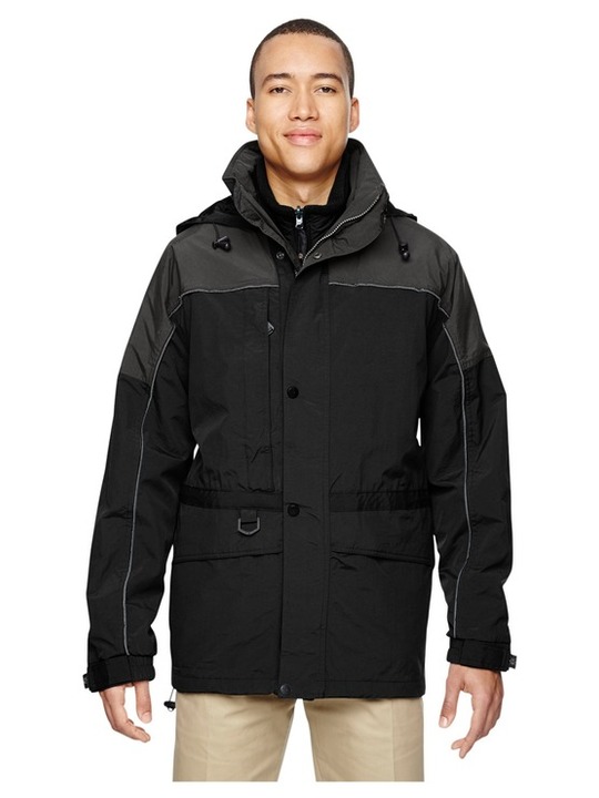 Ash City – North End Adult 3-in-1 Two-Tone Parka – ALP 88006 – Black ...